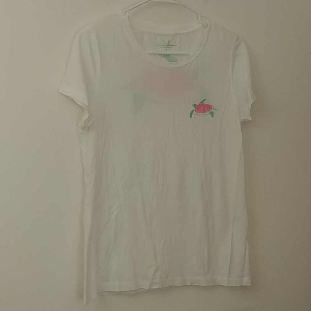 Vineyard Vines sz Small Sea Turtle tee EUC